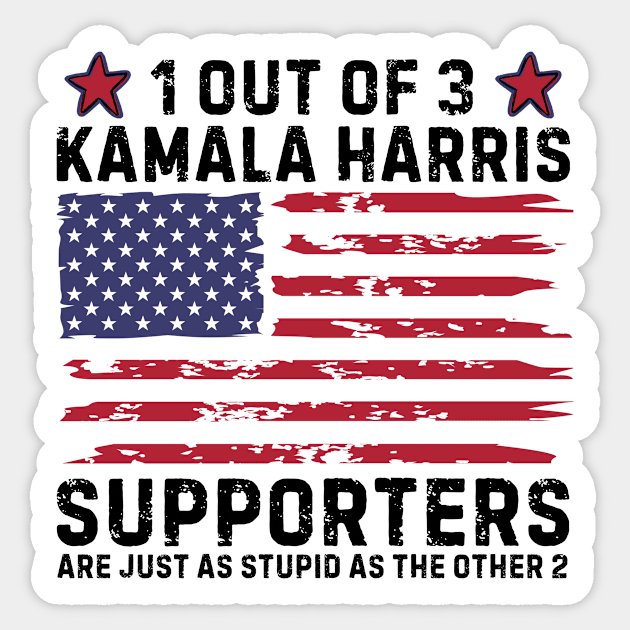 Anti Kamala Harris Joke Sticker by The WYLD Tribe
